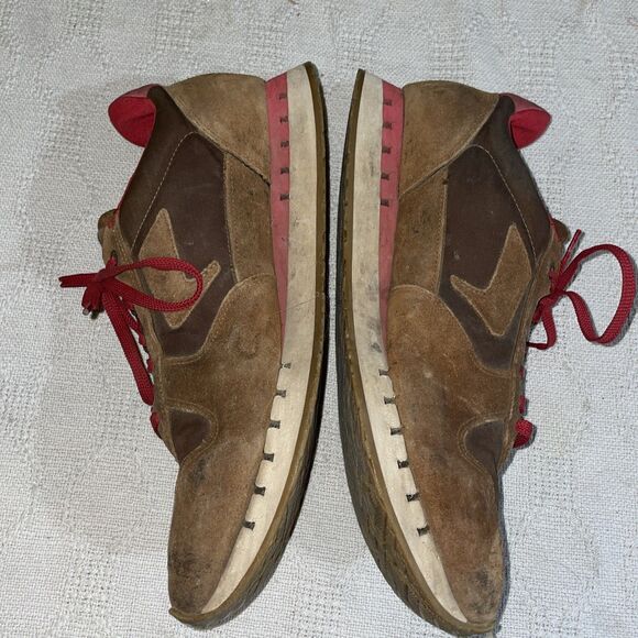 SAS Men’s Athletic Shoes Size 13 M Brown Faux Leather Athleisure Activewear - Picture 5 of 12